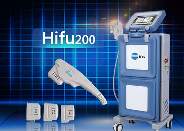 Traitement non chirurgical de la remontée du visage HIFU, puissance verticale 60W de machine de remontée du visage d'ultrason