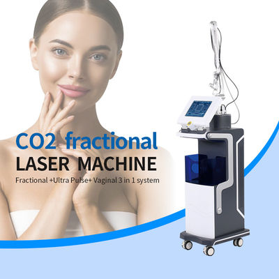 Enroulez la machine partielle de refroidissement 10600nm de laser de CO2 pour le renouvellement de peau