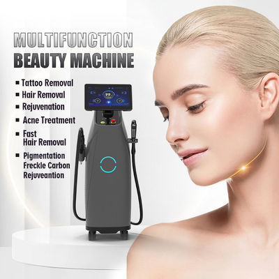 Machine/équipement fonctionnels multi d'épilation de laser de salon de beauté 2 In1 pour la femelle