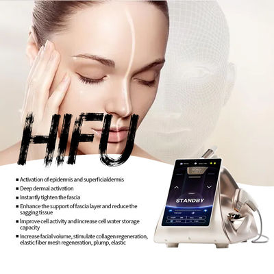 Commercial 7d Ultrasonographie Hifu machine de beauté 24 Array sortie Efficacité maximale