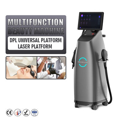 DPL IPL Nd Yag Laser Machine 2 en 1 Système d' épilation soins de la peau