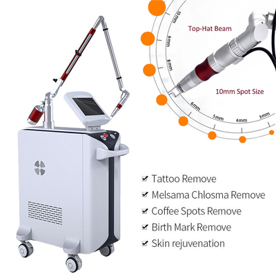 machine de picoseconde de retrait de tatouage de sourcil de laser de 532nm Qs Yag