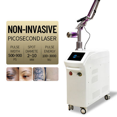 ND Yag de commutateur de l'équipement Q de retrait de tatouage de laser de Pico de picoseconde d'écran tactile