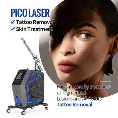 Machine à commutation de Q de retrait de tatouage de laser de ND YAG de 1064nm approuvée par CE 532nm