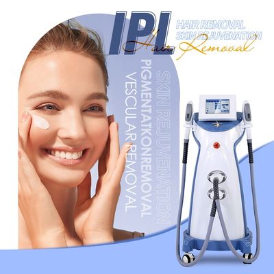 2 en 1 IPL Machine de décapage de Hir E SHR légère Optionnelle 3500W IPL Puissance maximale