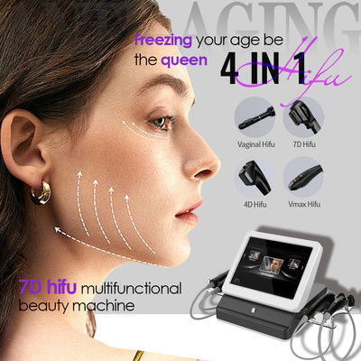 Traitement de la toux du visage 7D HIFU beauté machine à enlever les rides