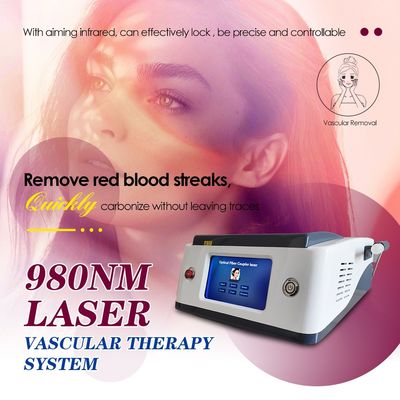 Enlèvement des vaisseaux sanguins Enlèvement vasculaire Laser machine de beauté 980 Nm