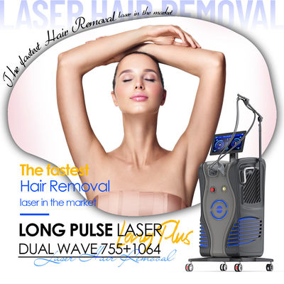 Machine d' épilation permanente au laser à impulsion longue de 1064 nm Puissance 2000W