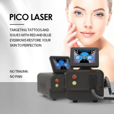 Laser professionnel d'élimination des tatouages avec une efficacité de refroidissement élevée 560*370*550mm Refroidissement par air et eau Refroidissement par radiateur jumeau