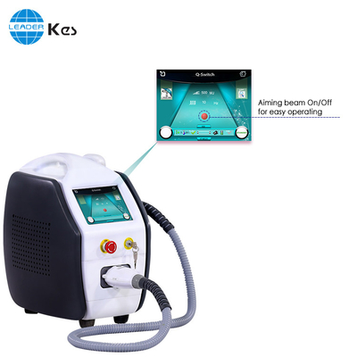 Le traitement de laser de la pigmentation Q Yag de peau d'ODM pigmente la machine de retrait